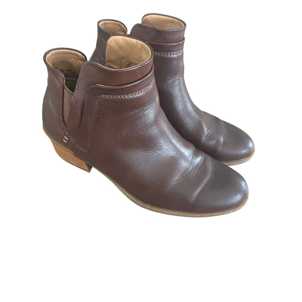B.o.c. Women’s Grover Brown Faux Leather Ankle Boots Size 8.5M